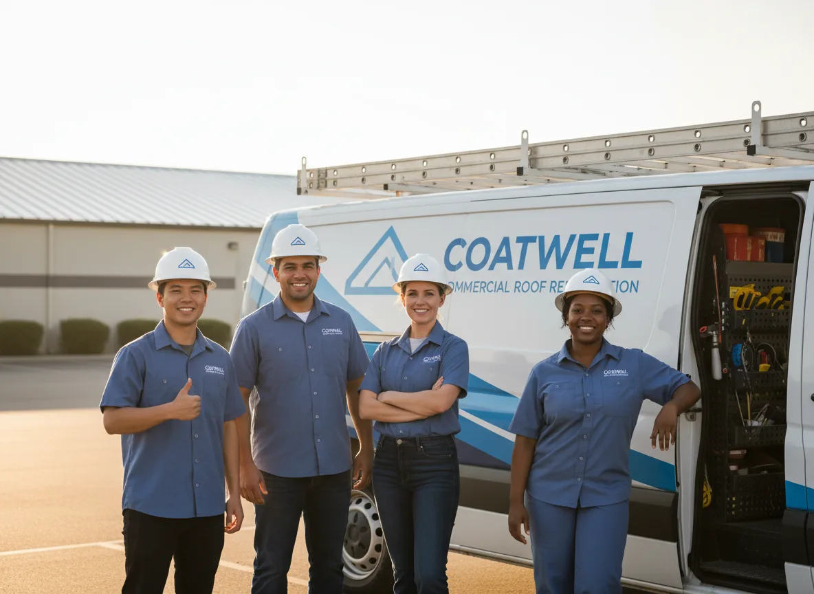 Commercial roof coating company in Gillett, AR